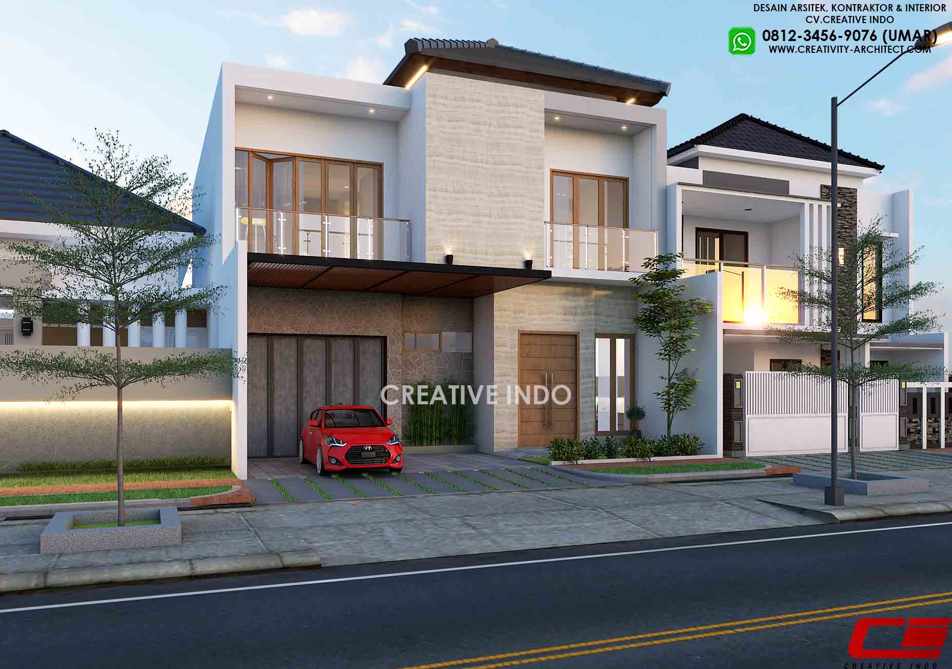 Jasa desain rumah kota semarang