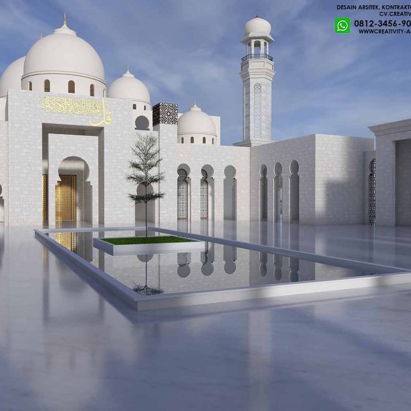 JASA-DESAIN-MASJID-0812-3456-9076-UMAR15 Jasa Arsitek Desain Masjid Modern / Klasik