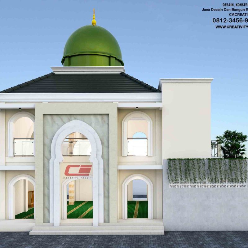 JASA-DESAIN-MASJID-0812-3456-9076-UMAR1b Jasa Arsitek Desain Masjid Modern / Klasik