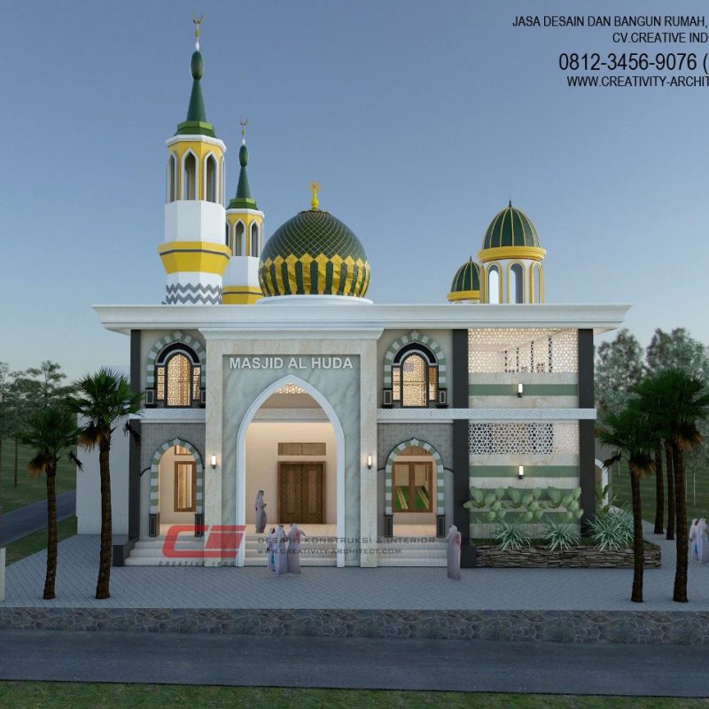JASA-DESAIN-MASJID-0812-3456-9076-UMAR2 Jasa Arsitek Desain Masjid Modern / Klasik